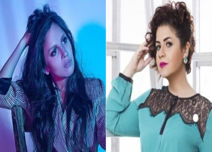 جميلة عوض وإنجي وجدان