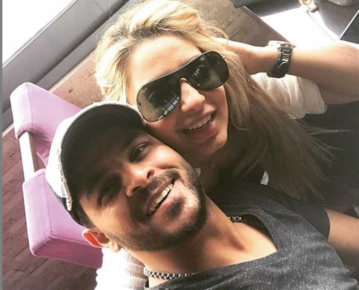 مي حلمي ومحمد رشاد