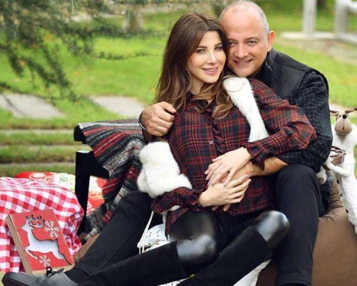 نانسي عجرم وزوجها