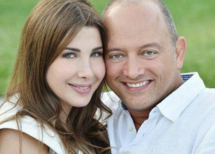 نانسي عجرم وزوجها