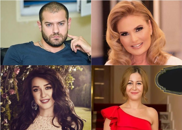 يسرا وعمرو ومنة وكنده