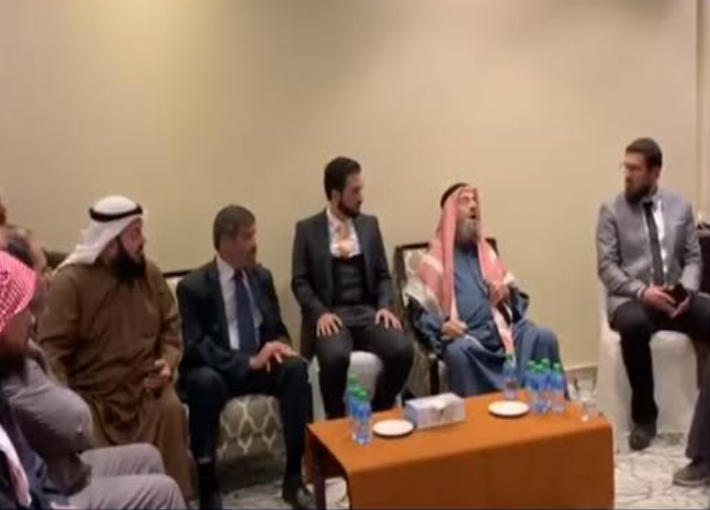 لحظة وفاة شيخ فلسطيني