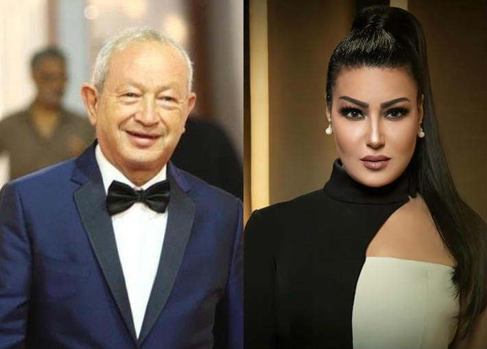 سمية الخشاب ونجيب ساويرس