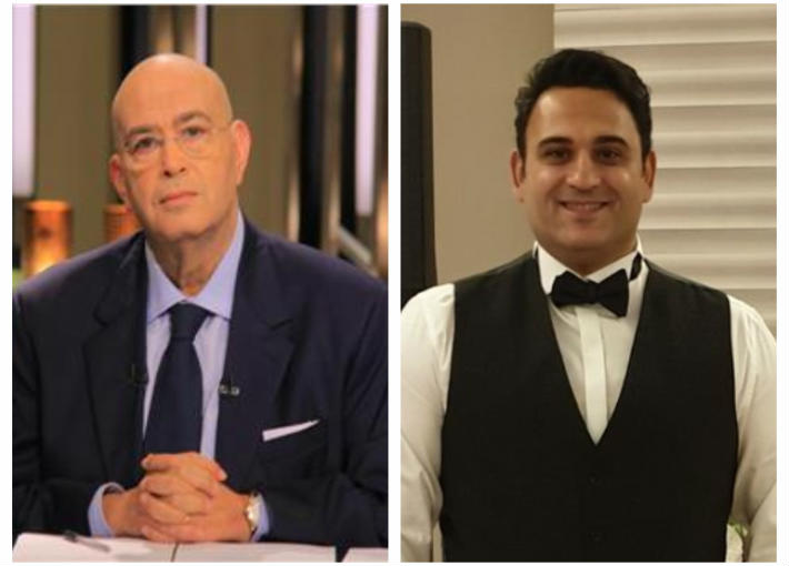 أكرم حسني وعماد أديب