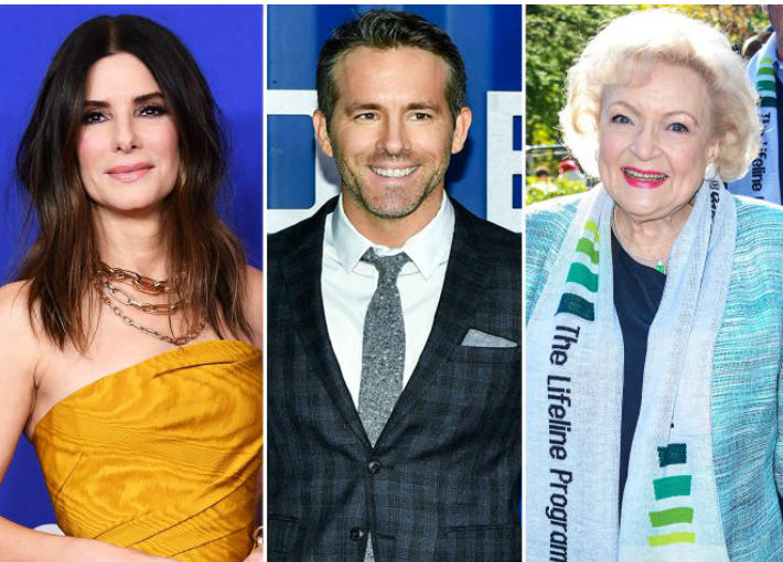 باتي وايت وريان رينولدز وساندرا بولوك