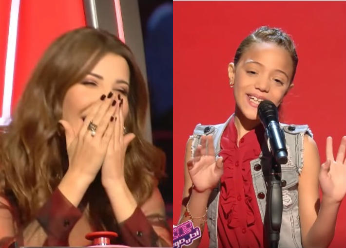 نانسي عجرم والطفلة هنا سليم