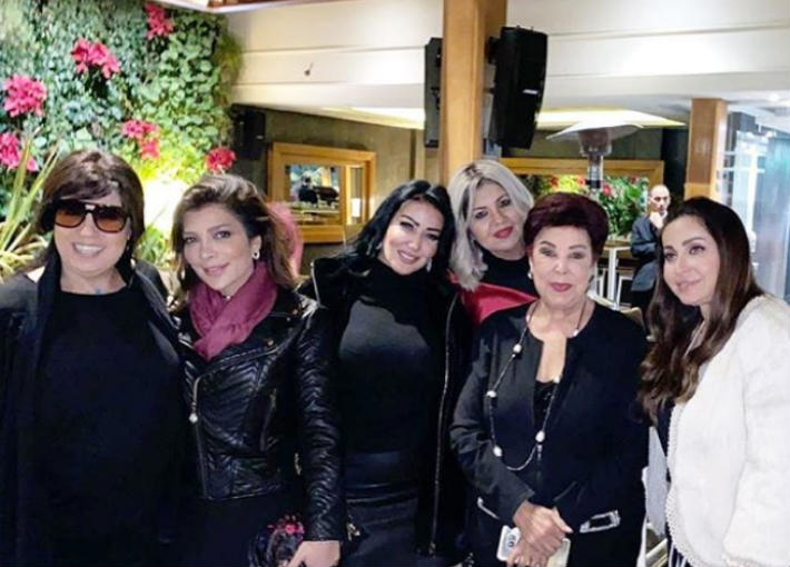 رجاء وسمية وأصالة وفيفي