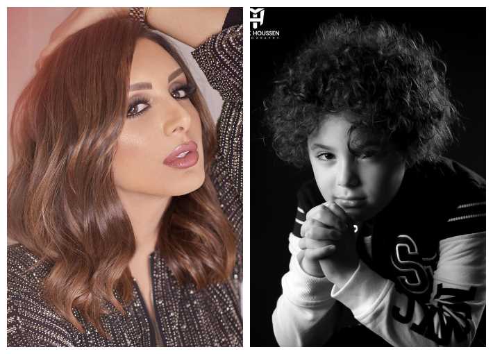 ياسين وخالته أنغام