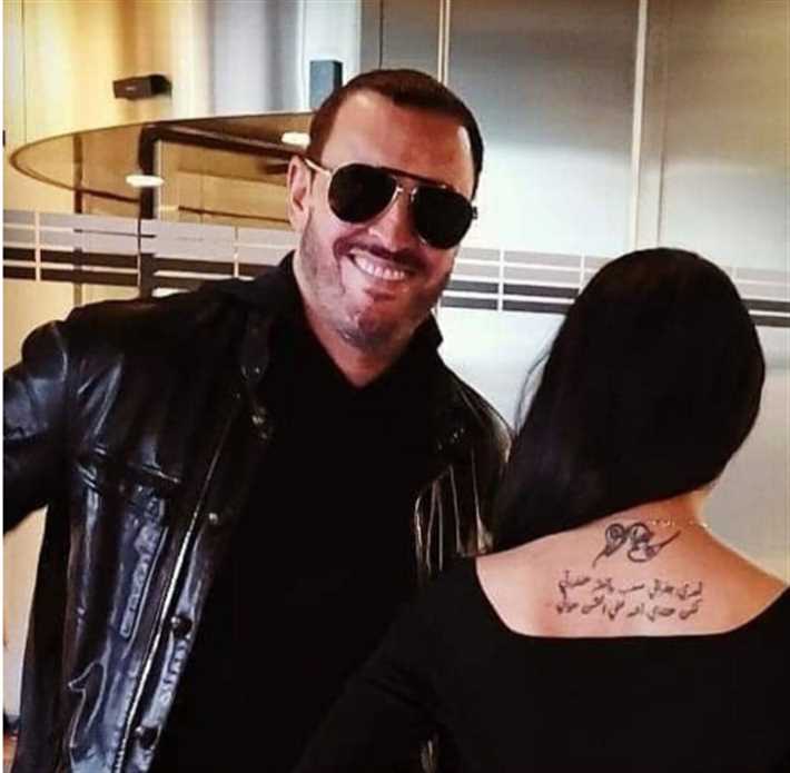 كاظم الساهر ومعجبة