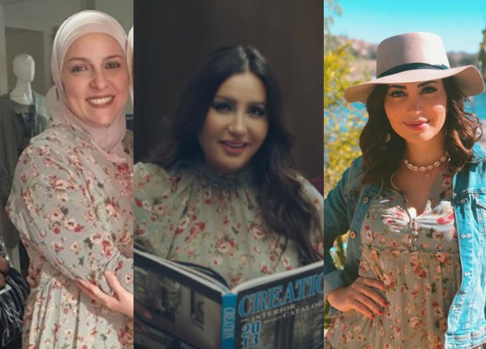 نسرين طافش ولطيفة ودعاء فاروق