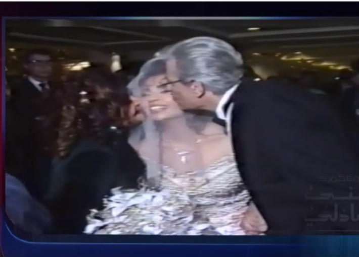 لقطة من زفاف غادة نافع