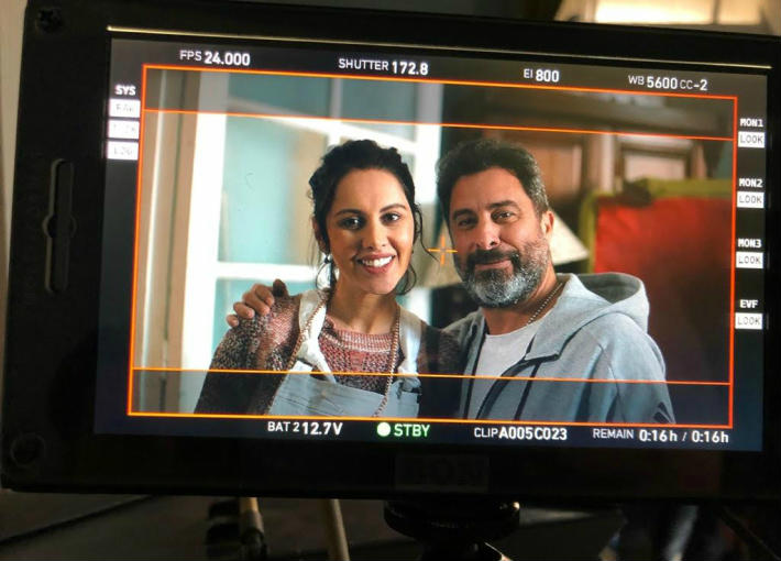 هادي الباجوري وياسمين رئيس