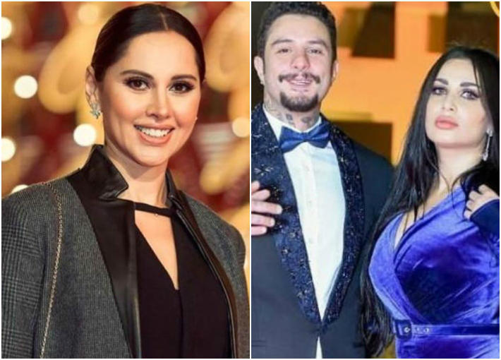 الفيشاوي وزوجته وياسمين رئيس