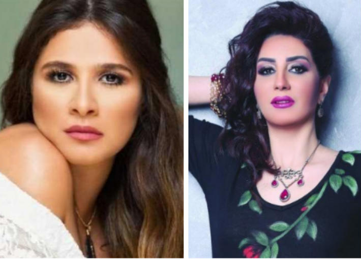 وفاء عامر وياسمين عبد العزيز