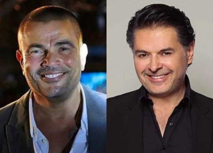 راغب علامة وعمرو دياب