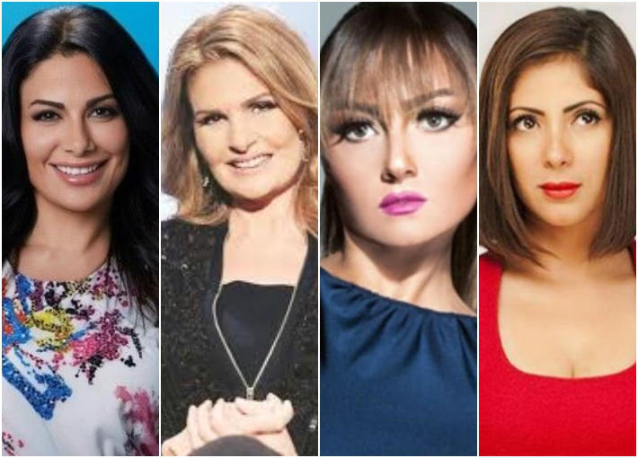 منى زكي- بشرى- يسرا- صبا مبارك