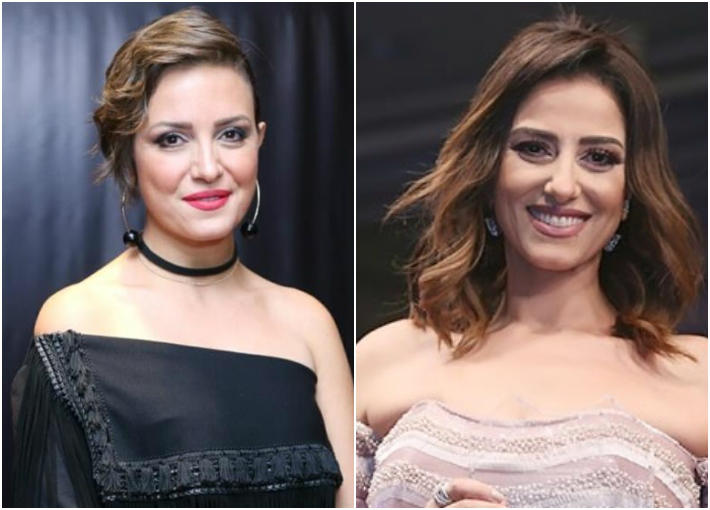 حنان مطاوع وريهام عبد الغفور