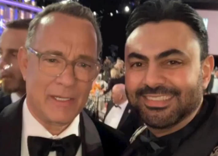 محمد كريم وتوم هانكس