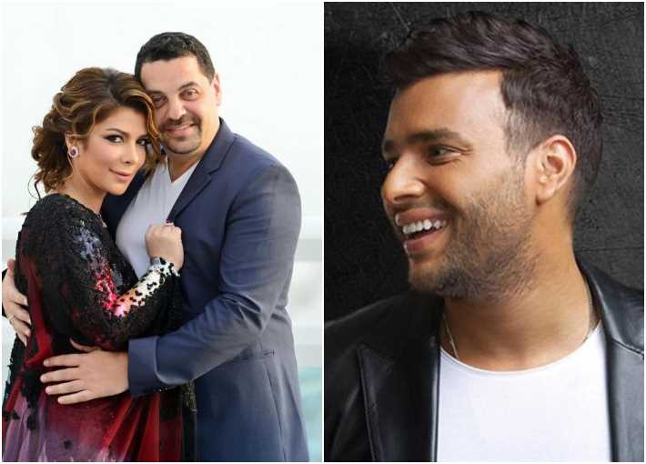 رامي صبري وأصالة وطارق العريان