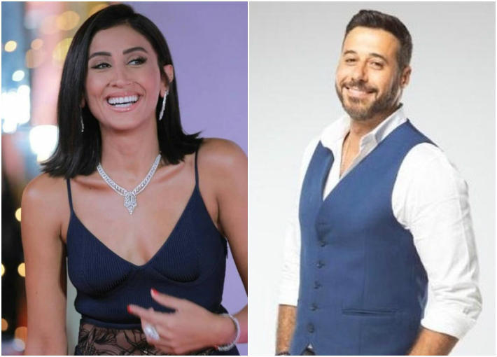 أحمد السعدني ودينا الشربيني