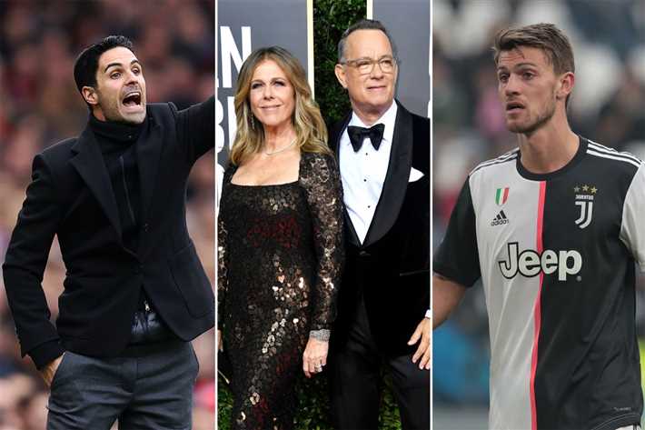 مشاهير أصيبوا بكورونا