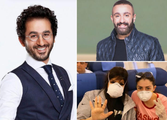 أحمد السقا وأحمد حلمي وغادة عبد الرازق وفيفي عبده