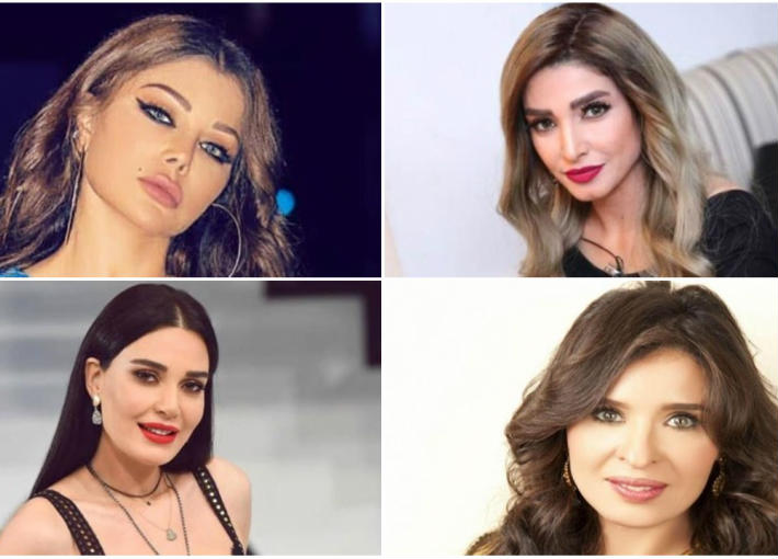 روجينا وهيفاء وهبي ودينا وسيرين عبد النور