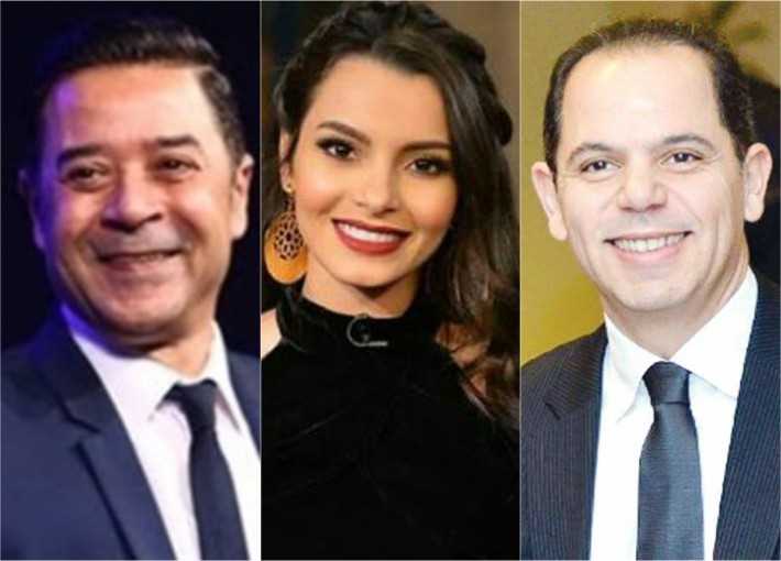 رامي إمام وكارمن سليمان ومدحت صالح