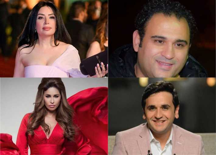 النجوم في العزل المنزلي