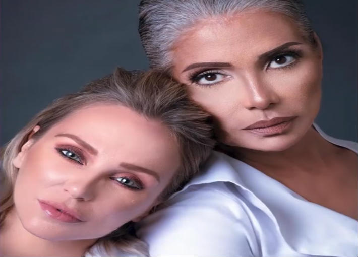 سوسن بدر وشيرين رضا