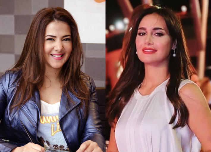 حلا شيحة ودنيا سمير غانم