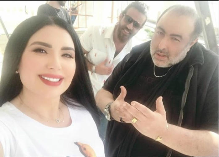 سامح عبد العزيز وعبير صبري