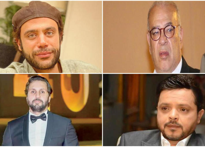 صلاح عبد الله ومحمد هنيدي ومحمد إمام وهشام ماجد