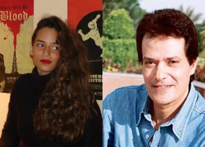 إبراهيم يسري وابنته