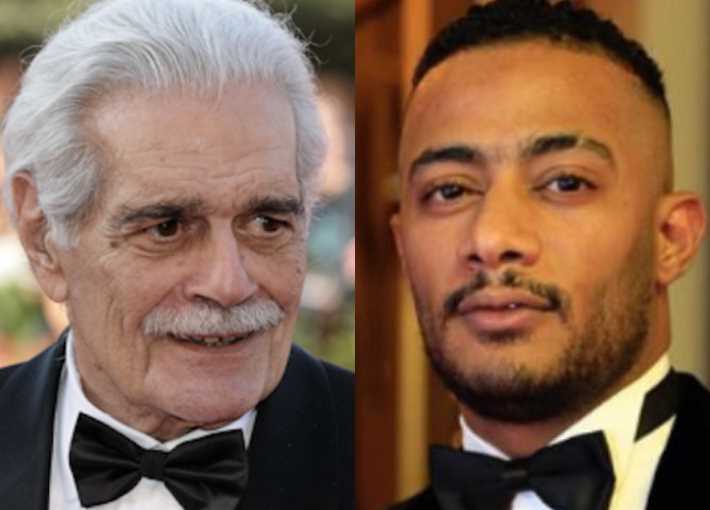 محمد رمضان وعمر الشريف