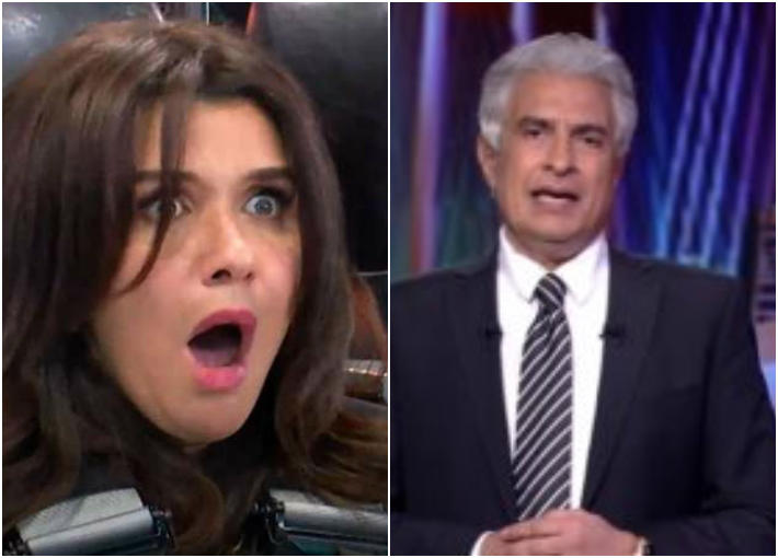 وائل الإبراشي وغادة عادل