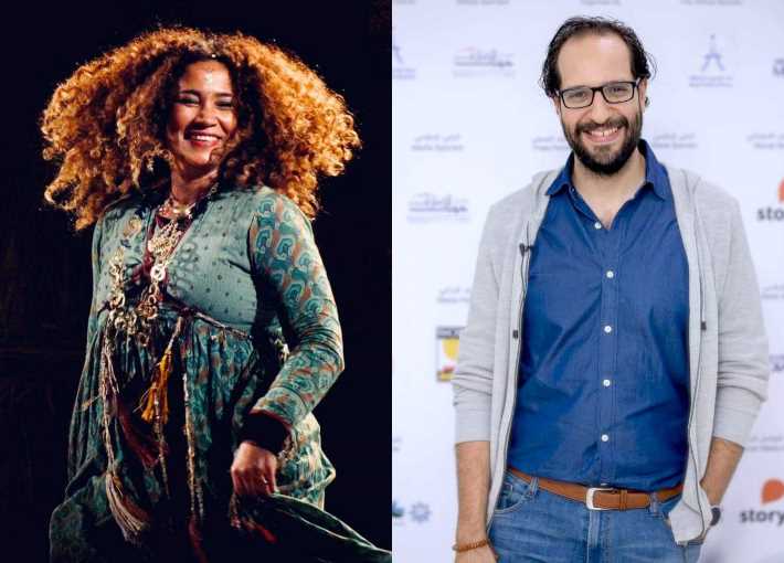 أحمد أمين وغالية بن علي