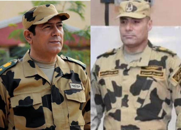 العميد مدحت الحنفي وأحمد وفيق