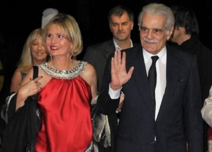 عمر الشريف ويسرا