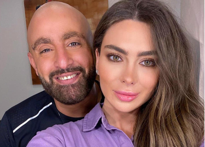 ستيفاني صليبا وأحمد السقا