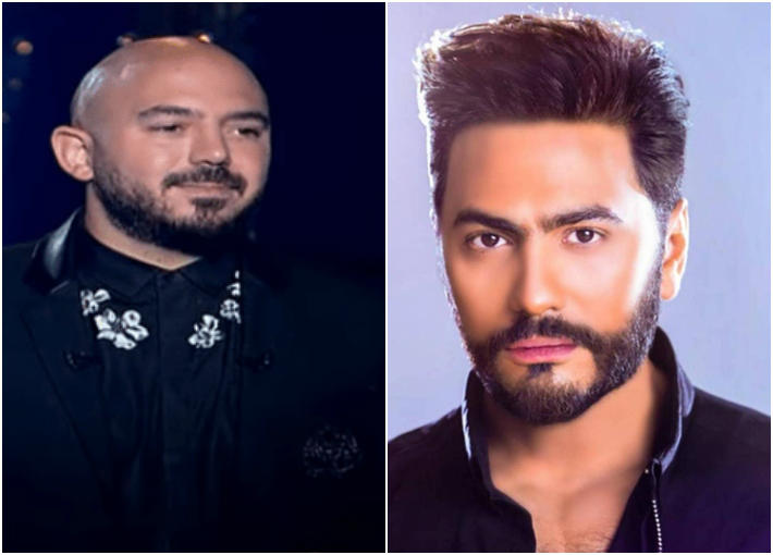 تامر حسني ومحمود العسيلي