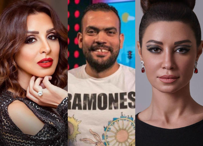 أروى جودة وخالد عليش وأنغام