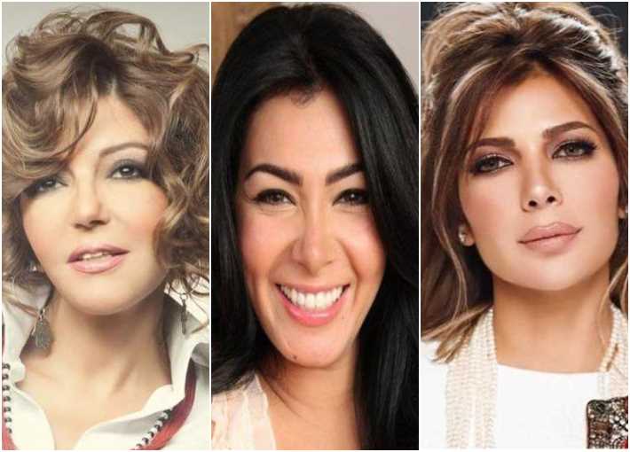 أصالة وميريهان حسين وسميرة سعيد