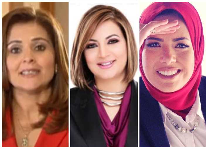 ريهام السهلي وإلهام النمر وآية عبد الرحمن