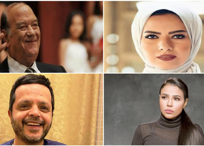 أمينة وآية عبد الرحمن ومحمد هنيدي وحسن حسني