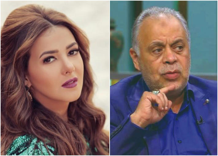 أشرف زكي ودنيا سمير غانم