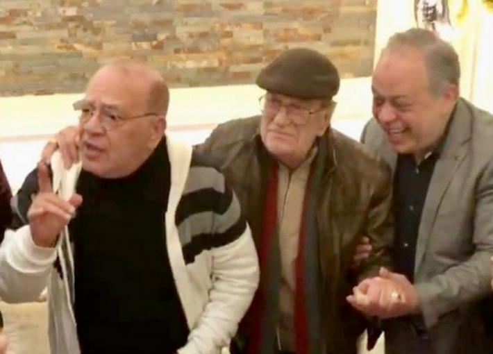 أشرف زكي وحسن حسني وصلاح عبد الله