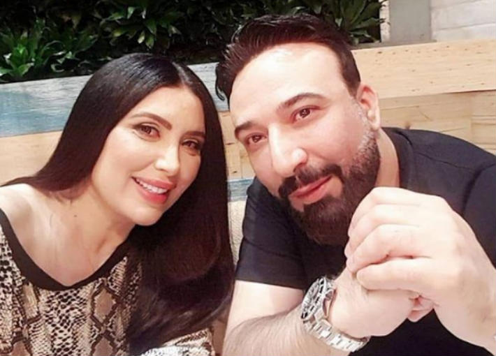 عبير صبري وزوجها