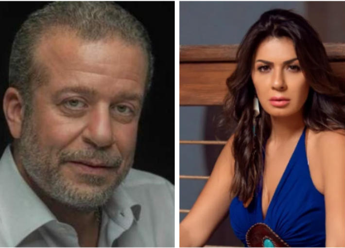 نجلاء بدر وشريف منير