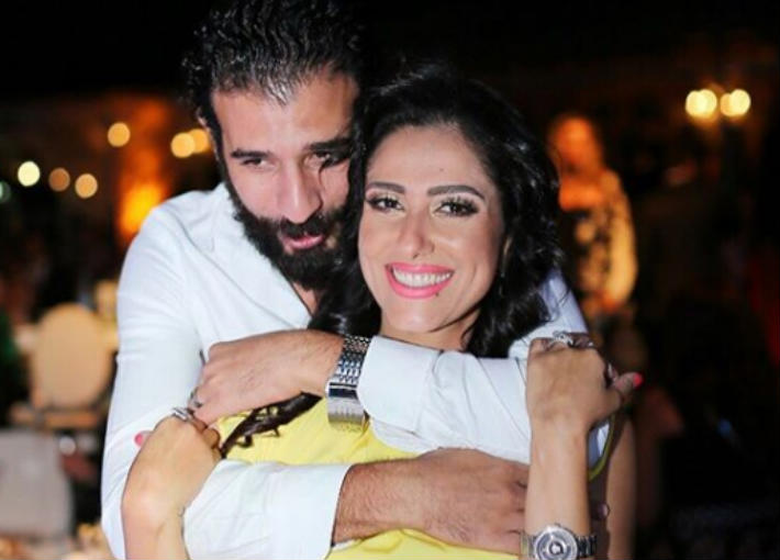 حنان مطاوع وزوجها